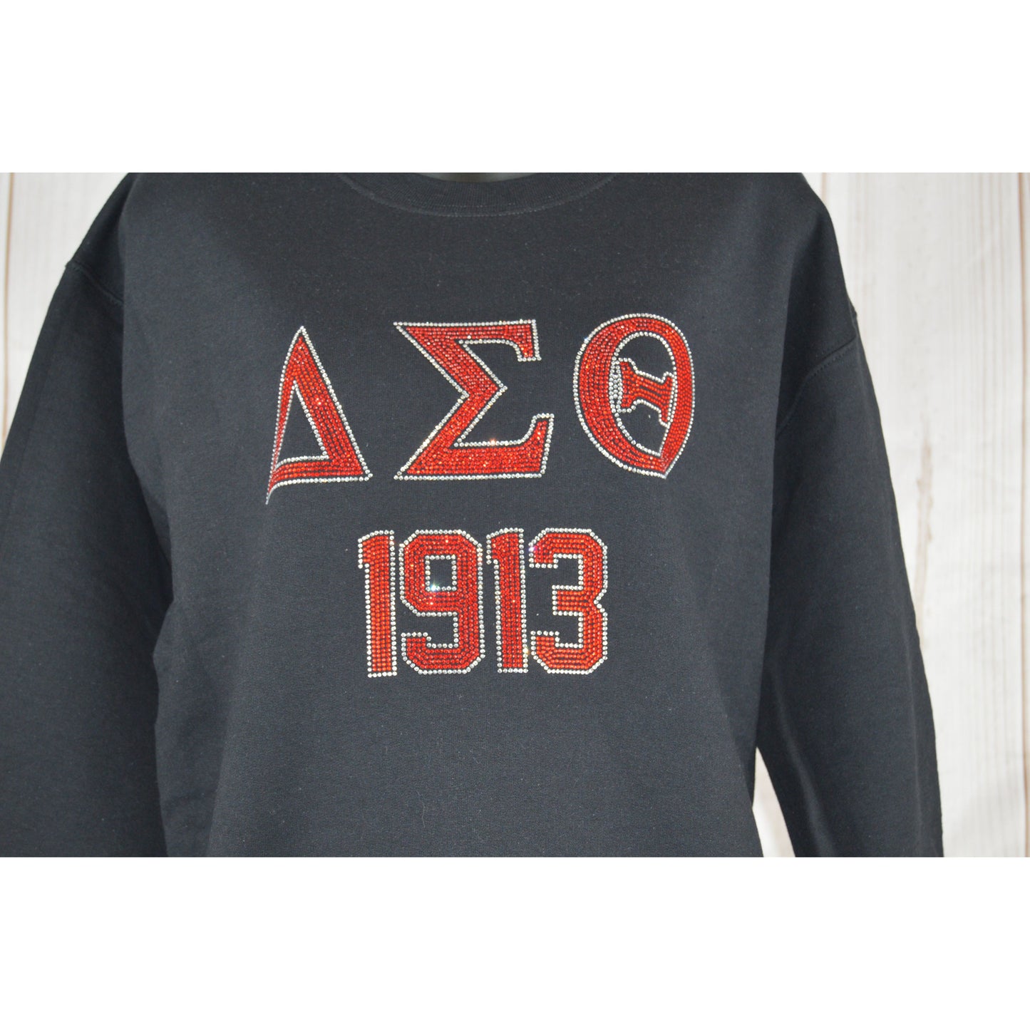 Delta Sigma Theta DST 1913 Sorority Rhinestone Shirt Bedazzled DST Sweatshirt