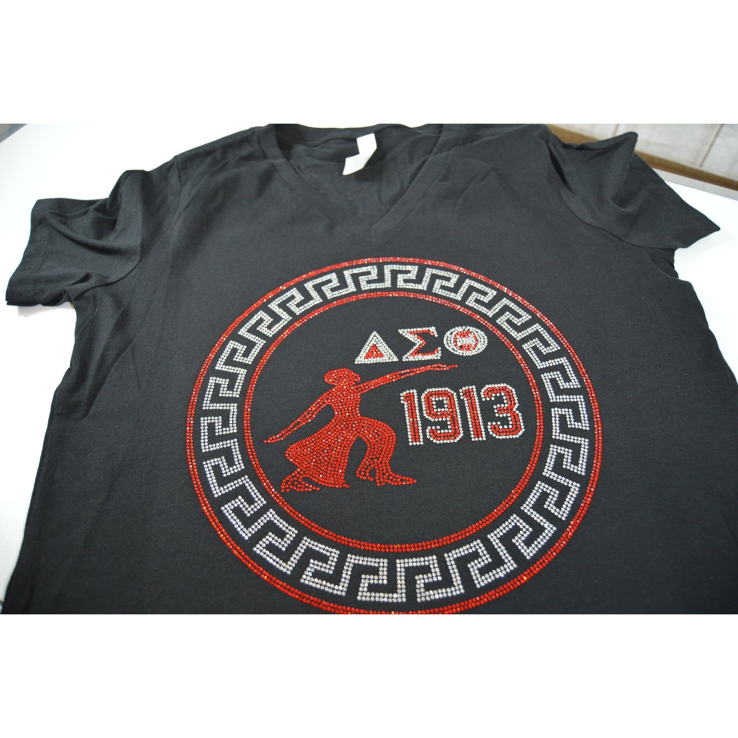 Delta Sigma Theta Fortitude DST 1913 Sorority Love Rhinestone Shirt Bedazzled DST Love Sweatshirt