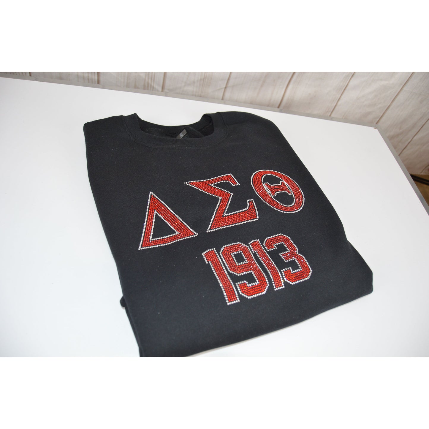 Delta Sigma Theta DST 1913 Sorority Rhinestone Shirt Bedazzled DST Sweatshirt