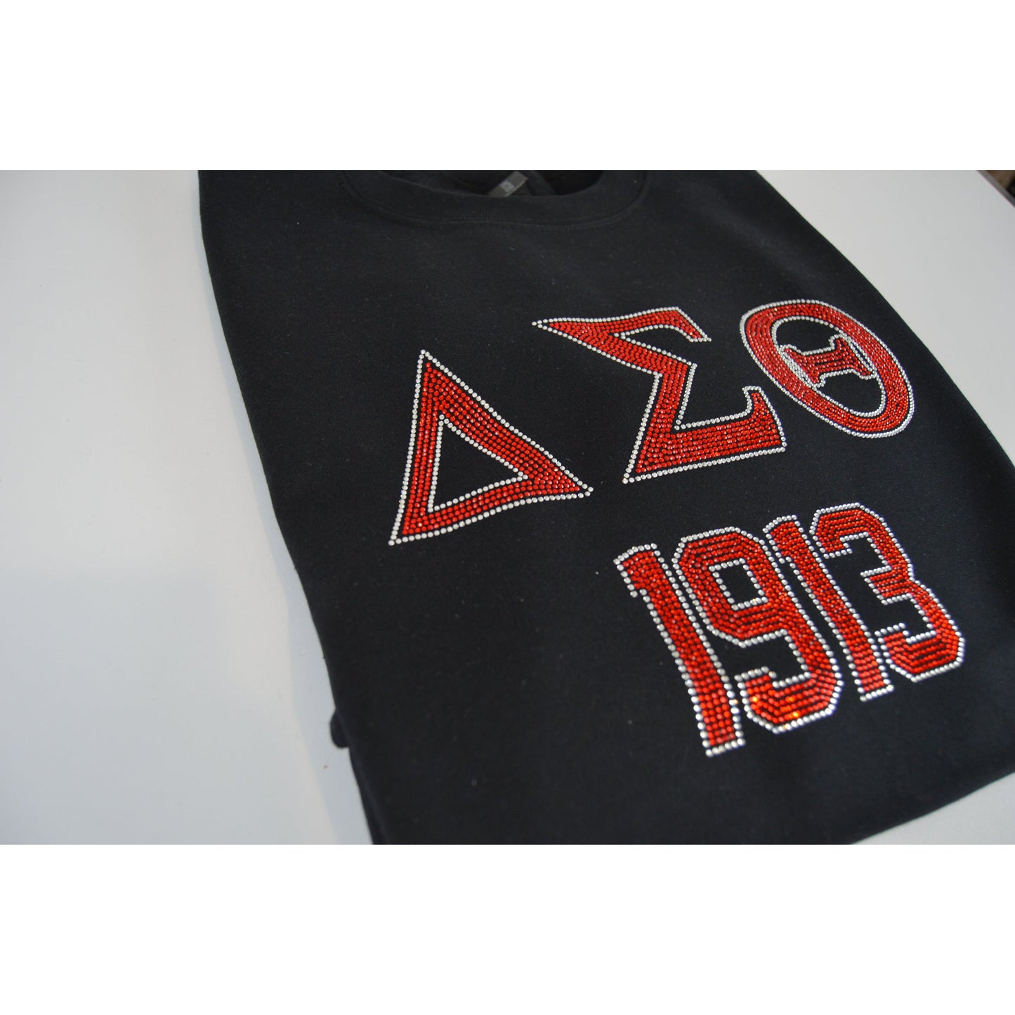 Delta Sigma Theta DST 1913 Sorority Rhinestone Shirt Bedazzled DST Sweatshirt