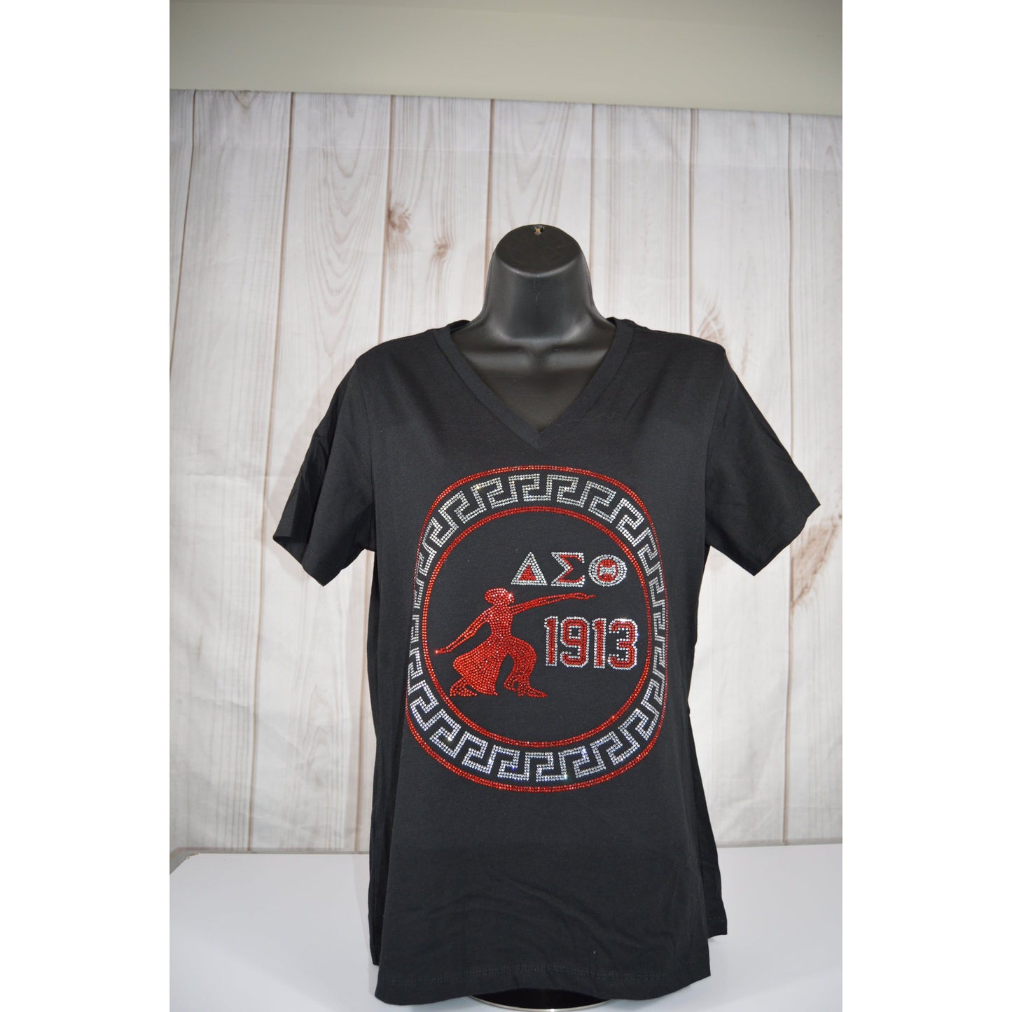 Delta Sigma Theta Fortitude DST 1913 Sorority Love Rhinestone Shirt Bedazzled DST Love Sweatshirt