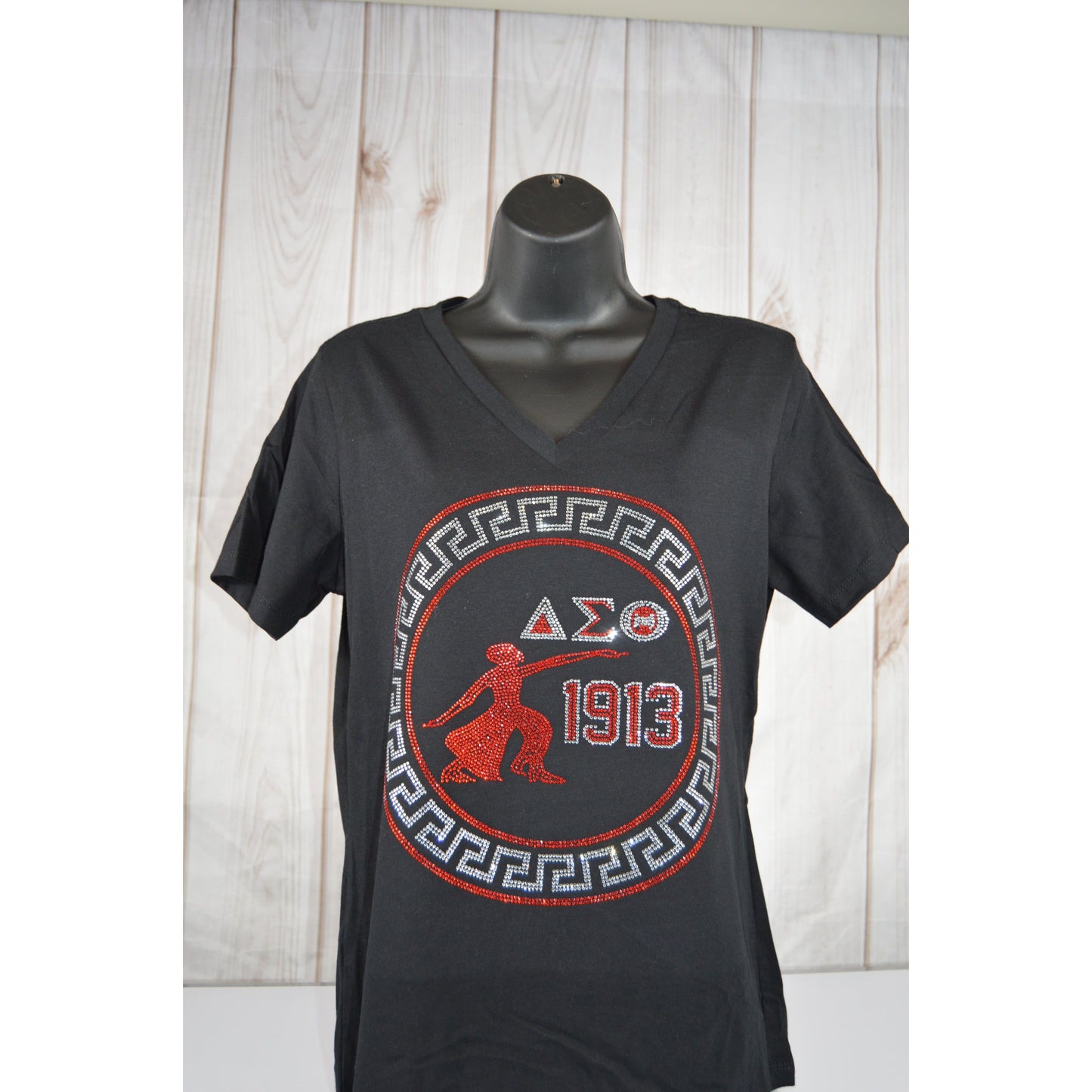 Delta Sigma Theta Fortitude DST 1913 Sorority Love Rhinestone Shirt Bedazzled DST Love Sweatshirt