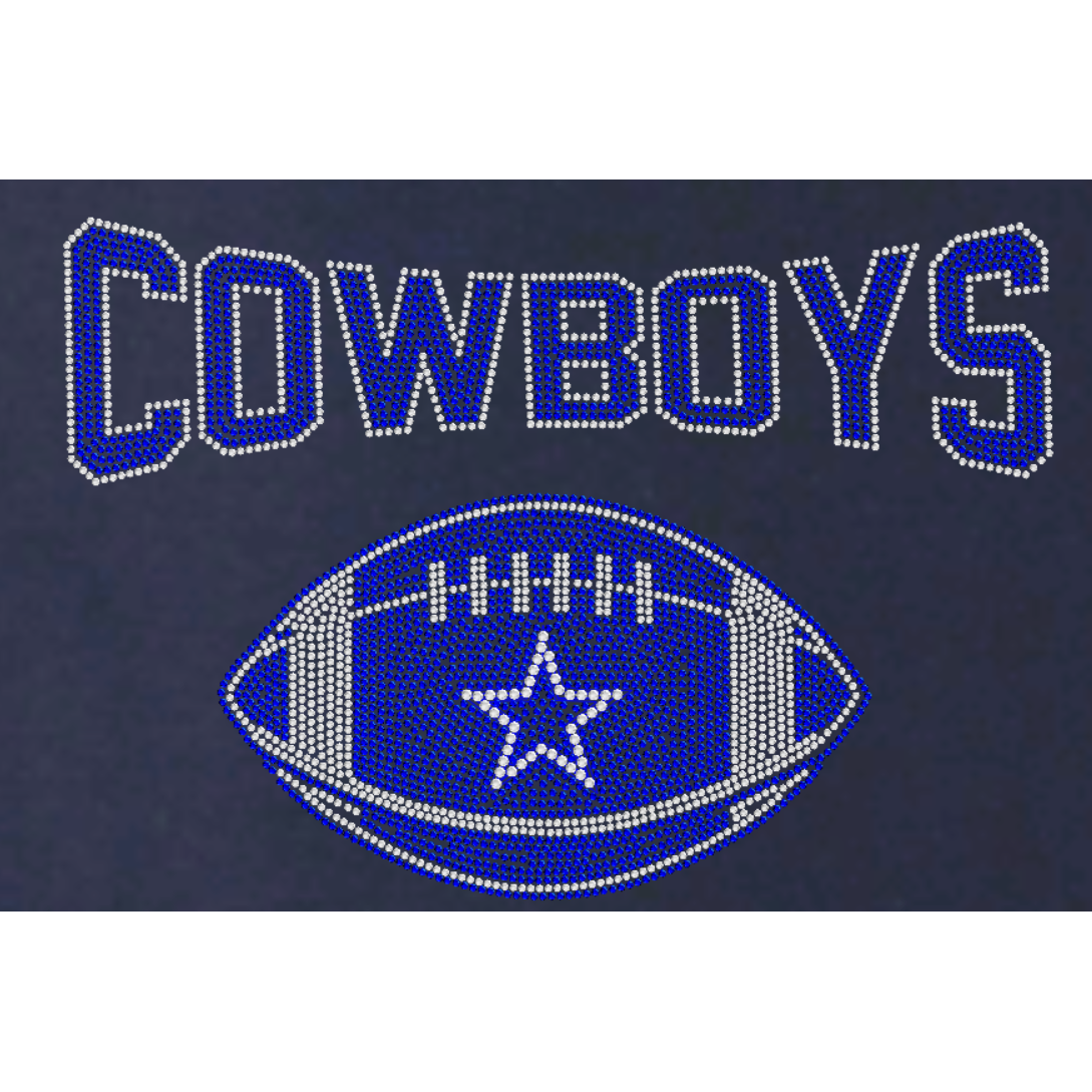 Rhinestone Dallas Cowboys Sweatshirt, Unisex Dallas Cowboys Shirt, Dallas Cowboys Football Fan
