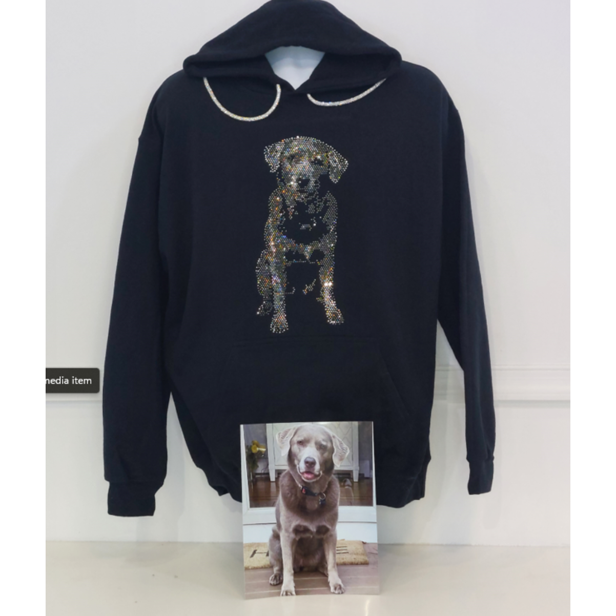 Custom Rhinestone T-Shirt, Rhinestone Hoodie