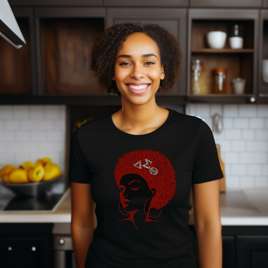Delta Girl Rhinestone DST T-shirt, Rhinestone Hoodie